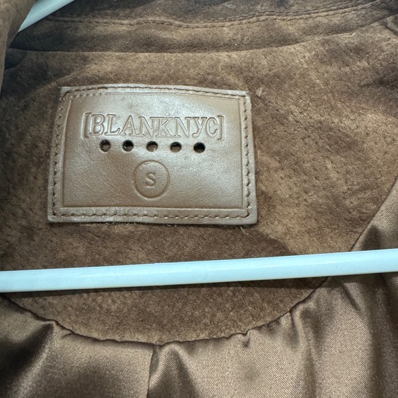 BlankNYC brown suede moto jacket - Picture 4 of 5